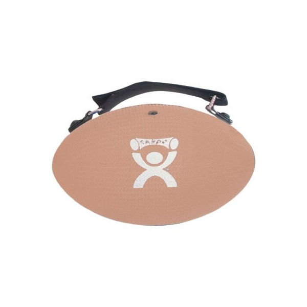 CanDo Handy Grip Weighted Ball, 1 lb., Tan